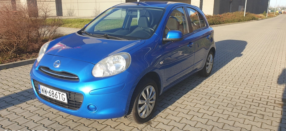 Nissan Micra cena 17900 przebieg: 152000, rok produkcji 2012 z Warszawa małe 67